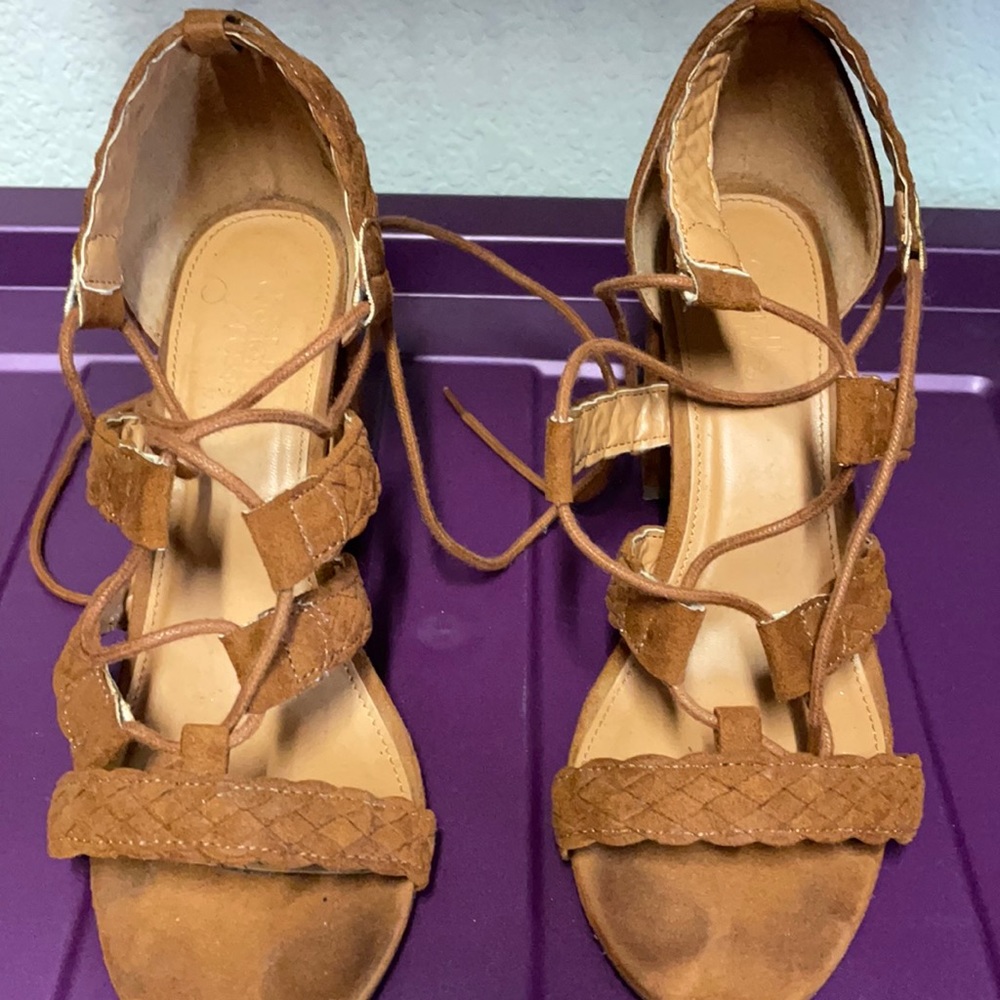 Charlotte Russe chunky heel